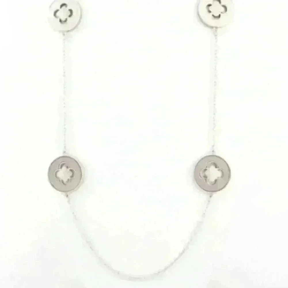 NEW** Silvertone Station Necklace